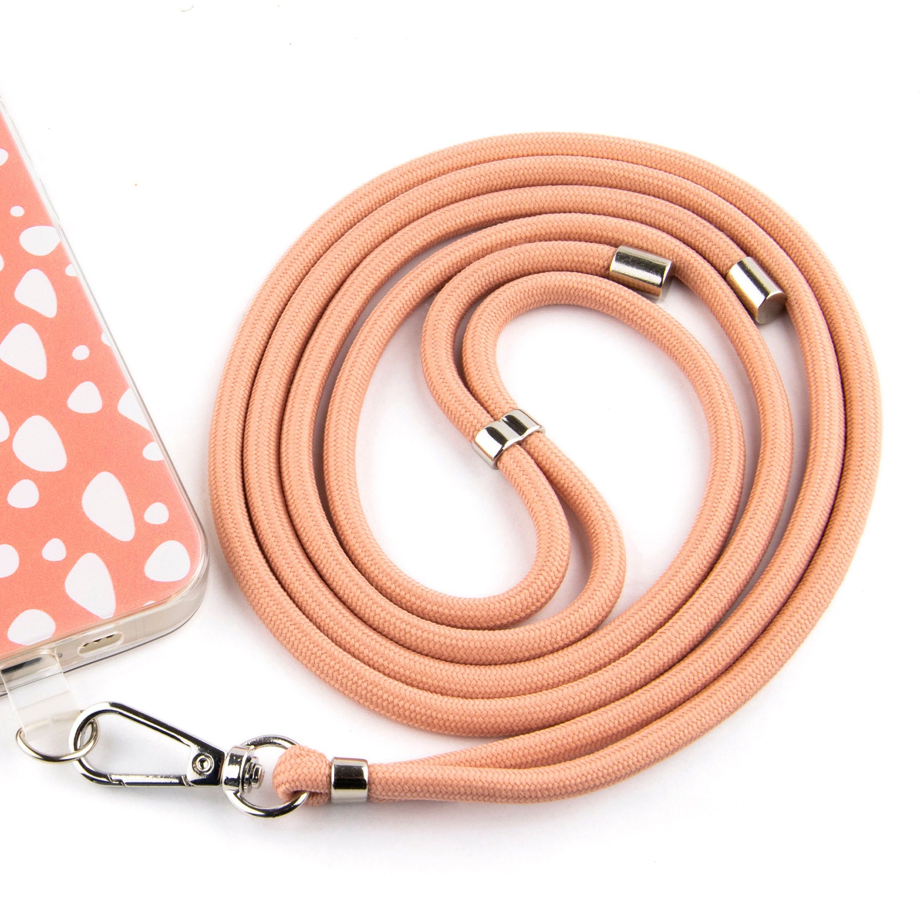 Amélioration : Bandoulière pour étui de téléphone (rose)