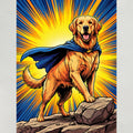 Retro-Comic & Superhelden Stil