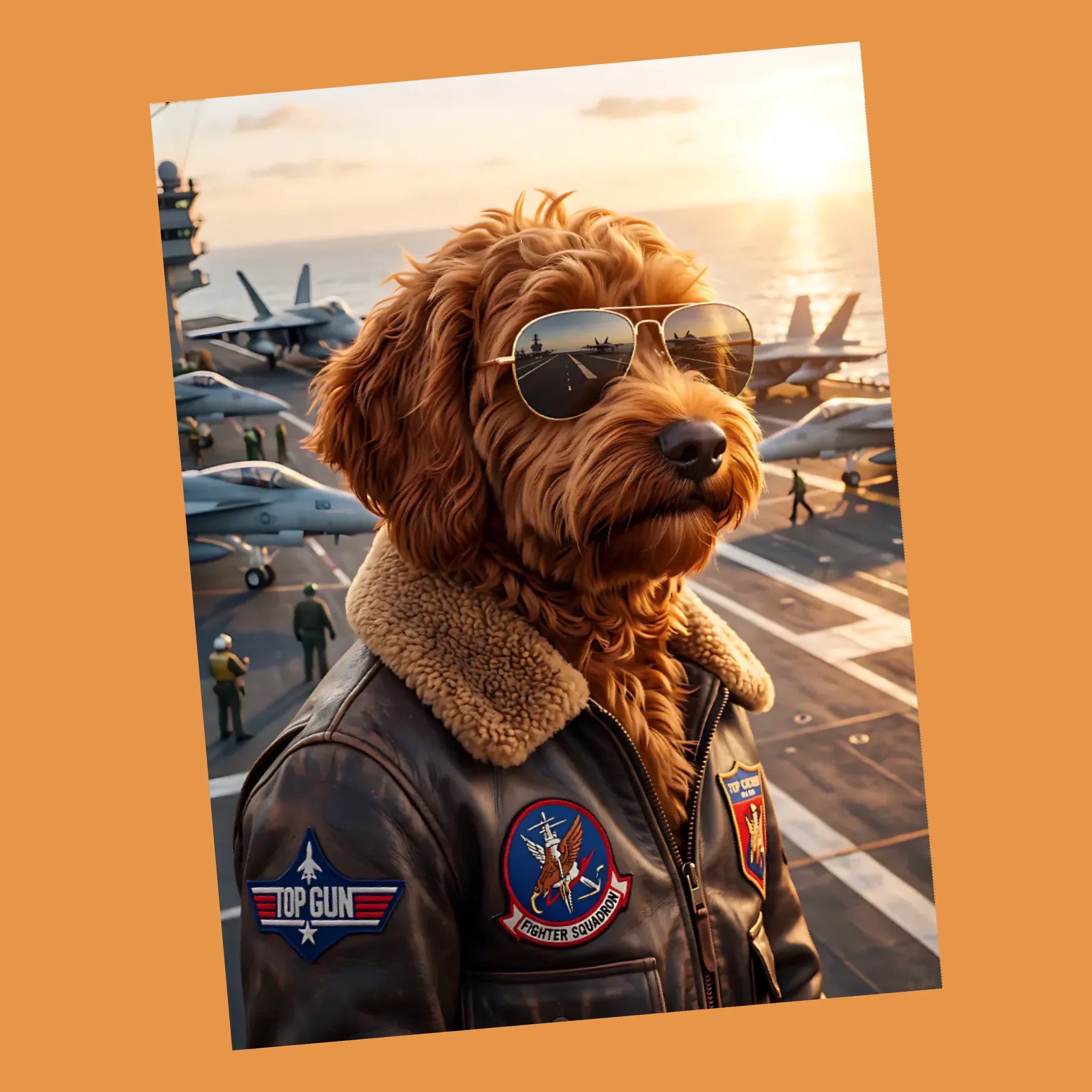 Kampfjet Pilot Stil