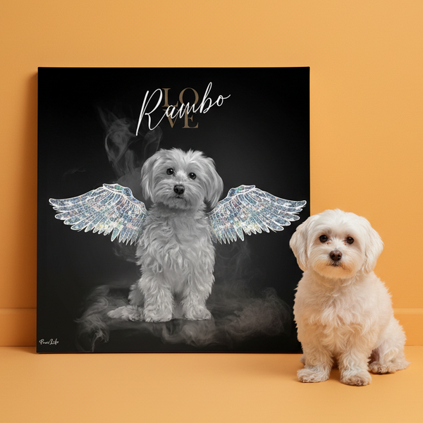 Portrait personnalisé - Style Ange Diamant 