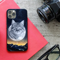 Coque de téléphone personnalisée avec portrait – Style Lune 