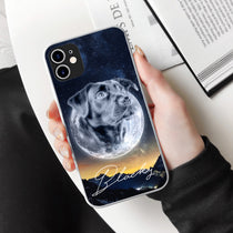 Coque de téléphone personnalisée avec portrait – Style Lune 