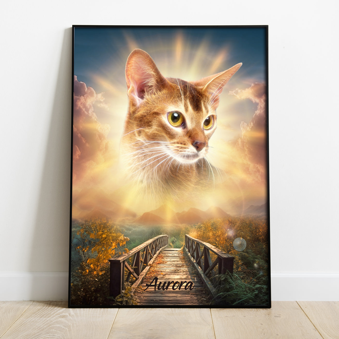 Portrait personnalisé - Style soleil 