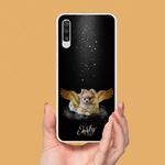 Coque de téléphone personnalisée avec portrait – Style Ange Doré