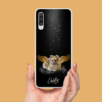 Coque de téléphone personnalisée avec portrait – Style Ange Doré