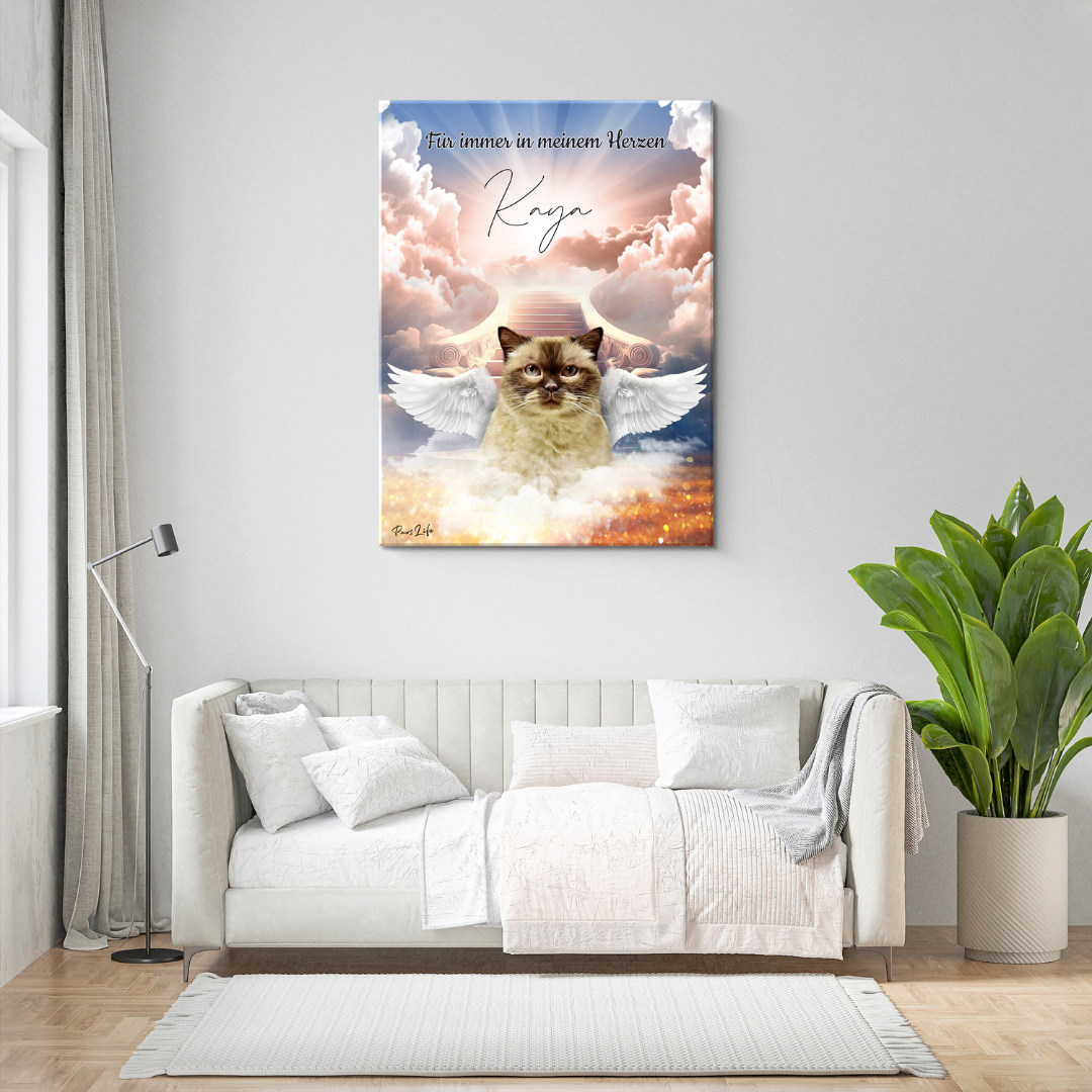 Portrait personnalisé - Style ange céleste 