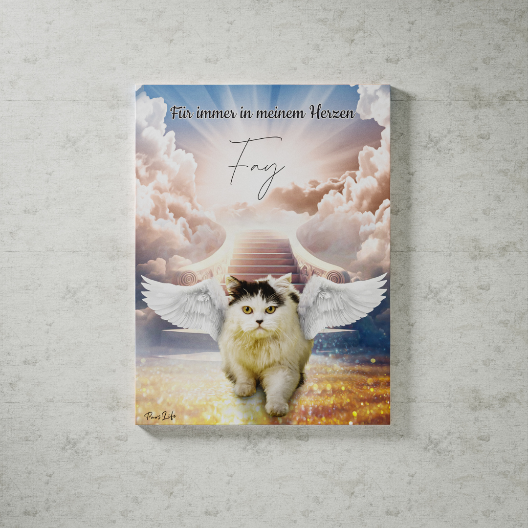 Portrait personnalisé - Style ange céleste 