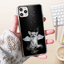 Coque de téléphone personnalisée avec portrait – Style diamant
