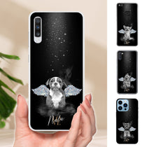 Coque de téléphone personnalisée avec portrait – Style diamant